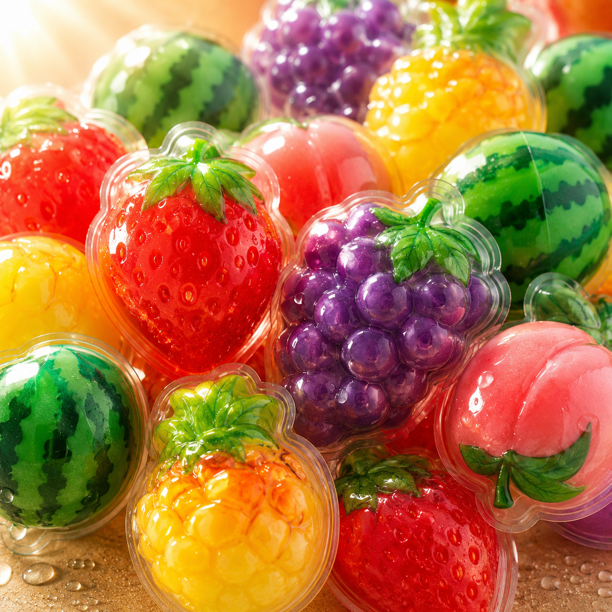 3d juicy gummies fruit burst