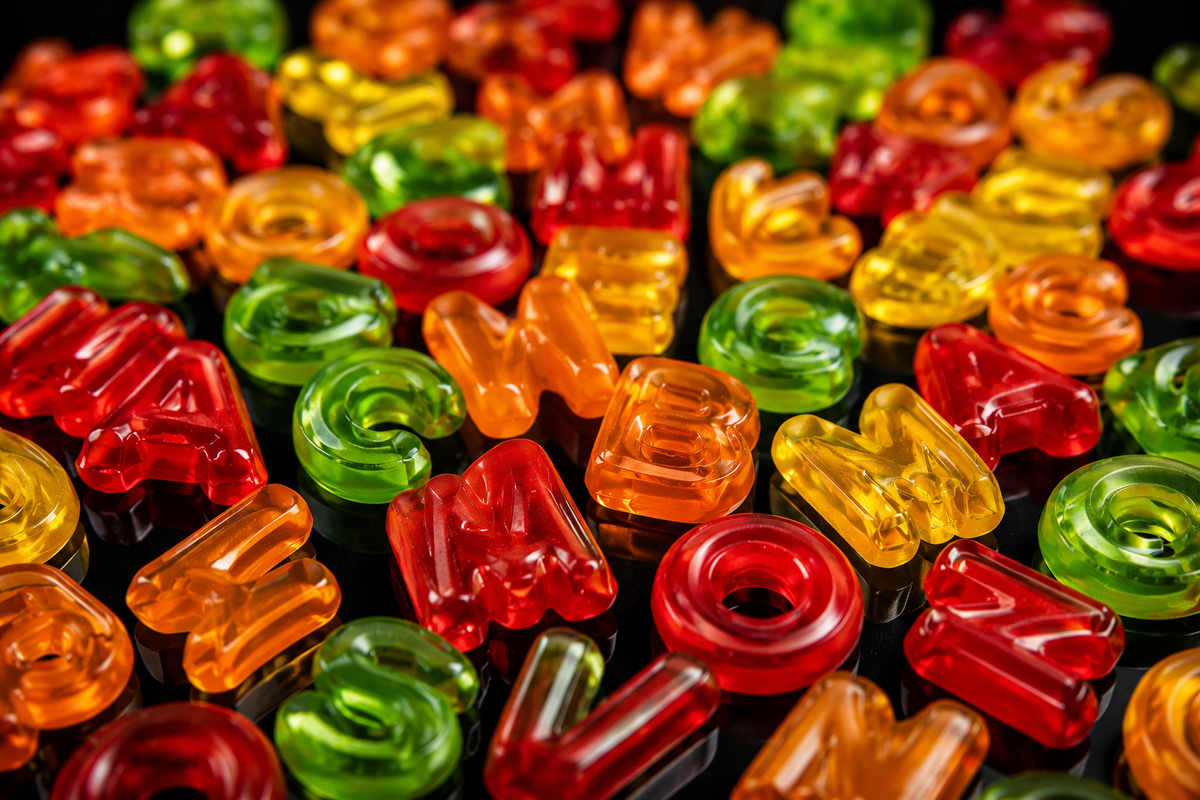 Gummies alphabet
